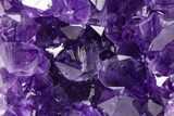Free-Standing Amethyst Crystal Cluster - Uruguay #373188-1